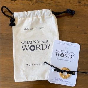 MyIntent What’s Your Word Bracelet
